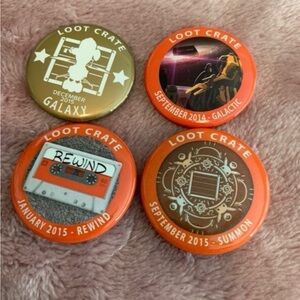 Loot Crate Collectible Pin Set
